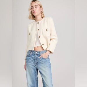 Bash Meredith jacket in ecru